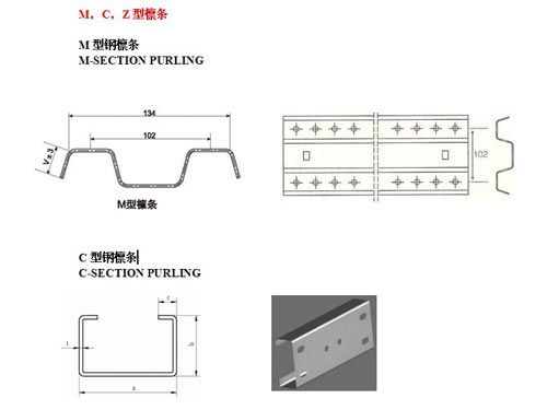 M,C,Z型檩条