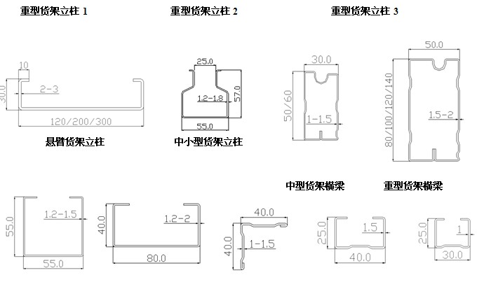 货架型材